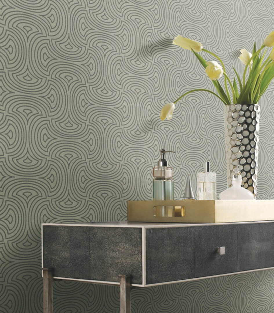 Tapeta kwarcowa York Wallcoverings DT5144 Hourglass After Eight