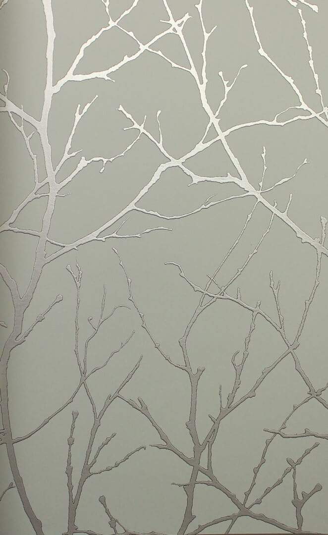 Tapeta gałązki York Wallcoverings MD7123 Trees Silhouette Modern Metals 2