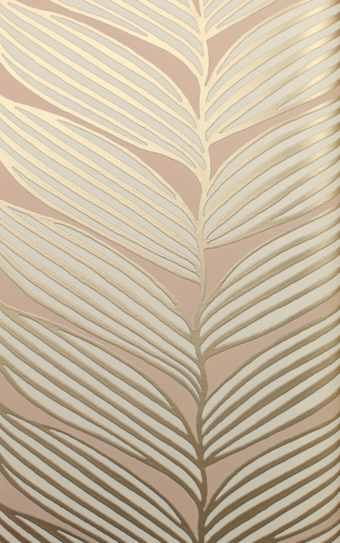 Tapeta stylizowane liście York Wallcoverings MD7161 Luninous Leaves Modern Metals 2