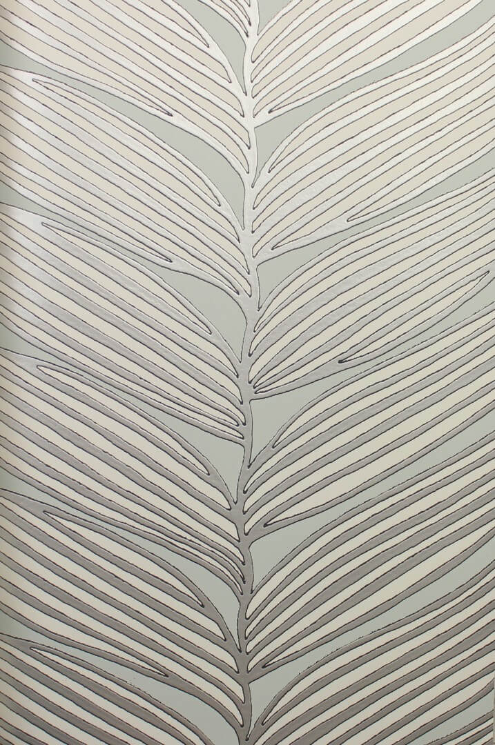 Tapeta stylizowane liście York Wallcoverings MD7165 Luninous Leaves Modern Metals 2