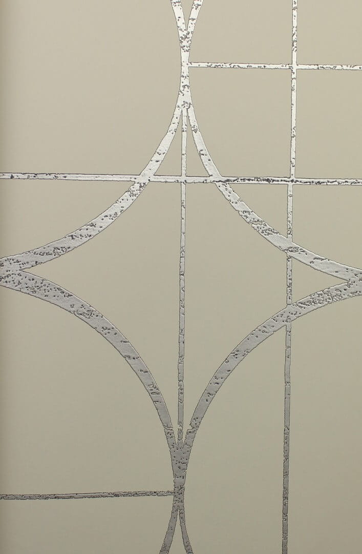 Tapeta okręgi w stylu Art Deco York Wallcoverings MD7201 Sun Circles Modern Metals 2