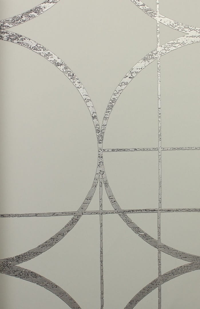 Tapeta okręgi w stylu Art Deco York Wallcoverings MD7205 Sun Circles Modern Metals 2