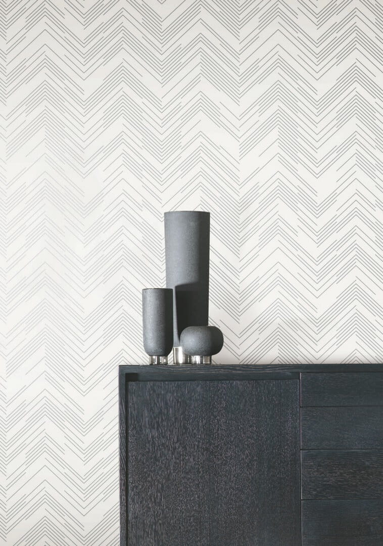Tapeta nowoczesna jodełka York Wallcoverings MD7223 Polished Chevron Modern Metals 2