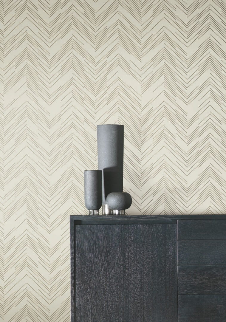 Tapeta nowoczesna jodełka York Wallcoverings MD7225 Polished Chevron Modern Metals 2