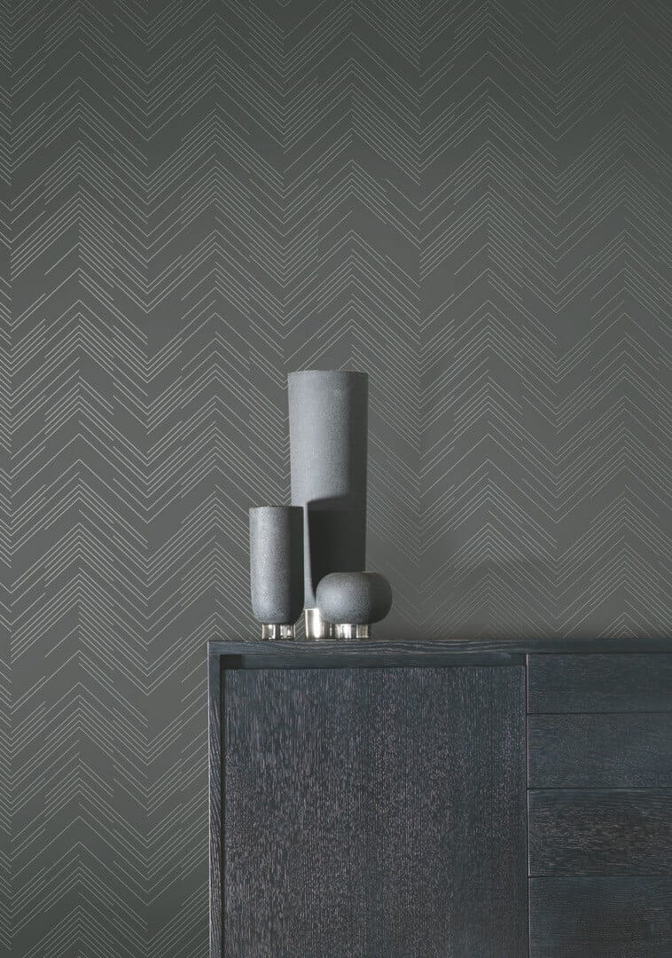 Tapeta nowoczesna jodełka York Wallcoverings MD7226 Polished Chevron Modern Metals 2