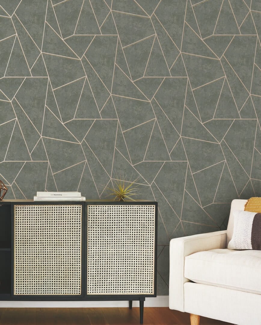 Tapeta linie York Wallcoverings NW3502 Nazca Modern Metals 2