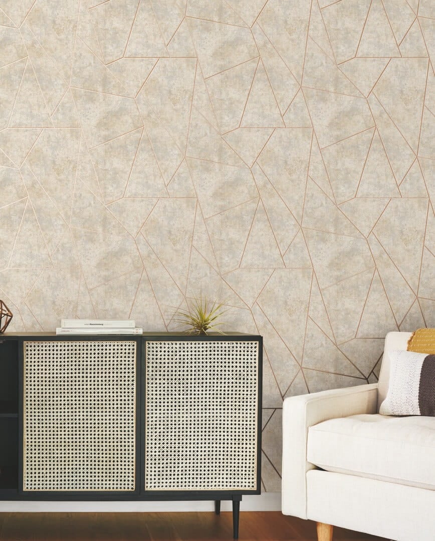 Tapeta linie York Wallcoverings NW3504 Nazca Modern Metals 2