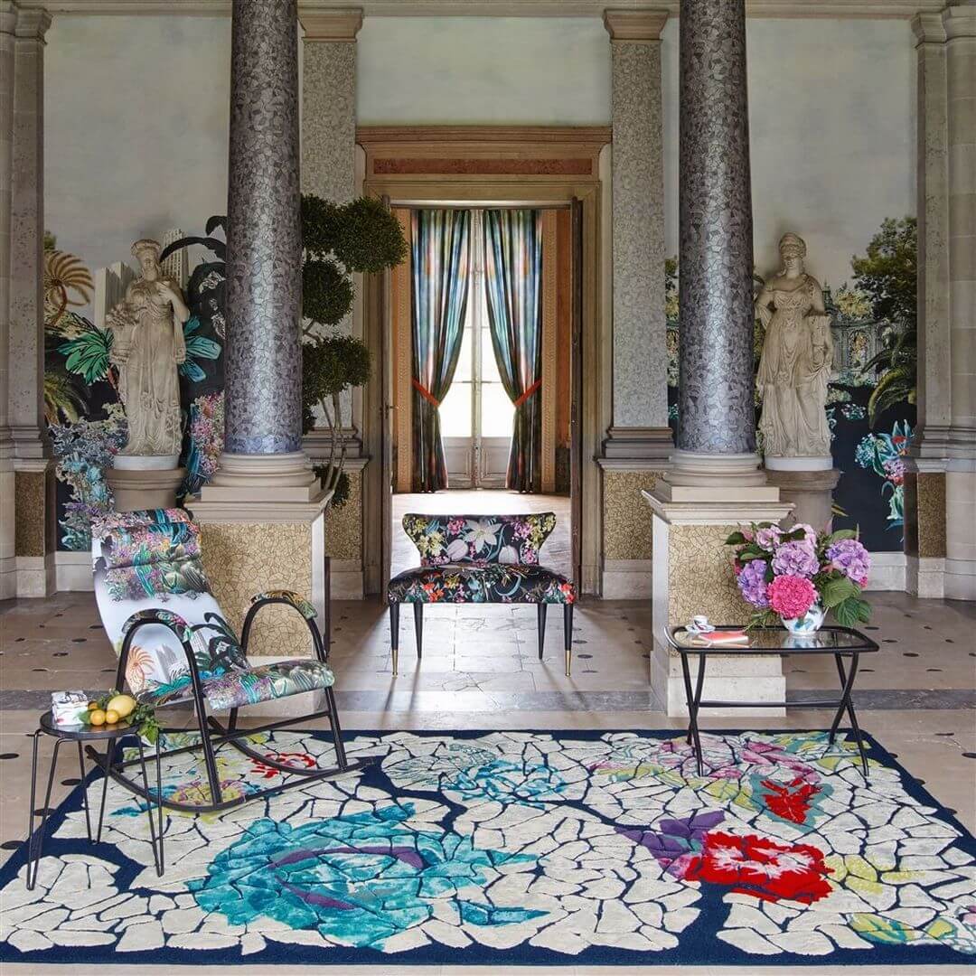 Mural egzotyczna panorama Christian Lacroix PCL701/01 Bagatelle Lacroix Stravaganza