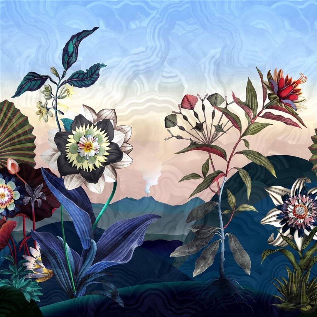 Mural kwiaty Christian Lacroix PCL7035/01 Atlantis Lacroix Stravaganza