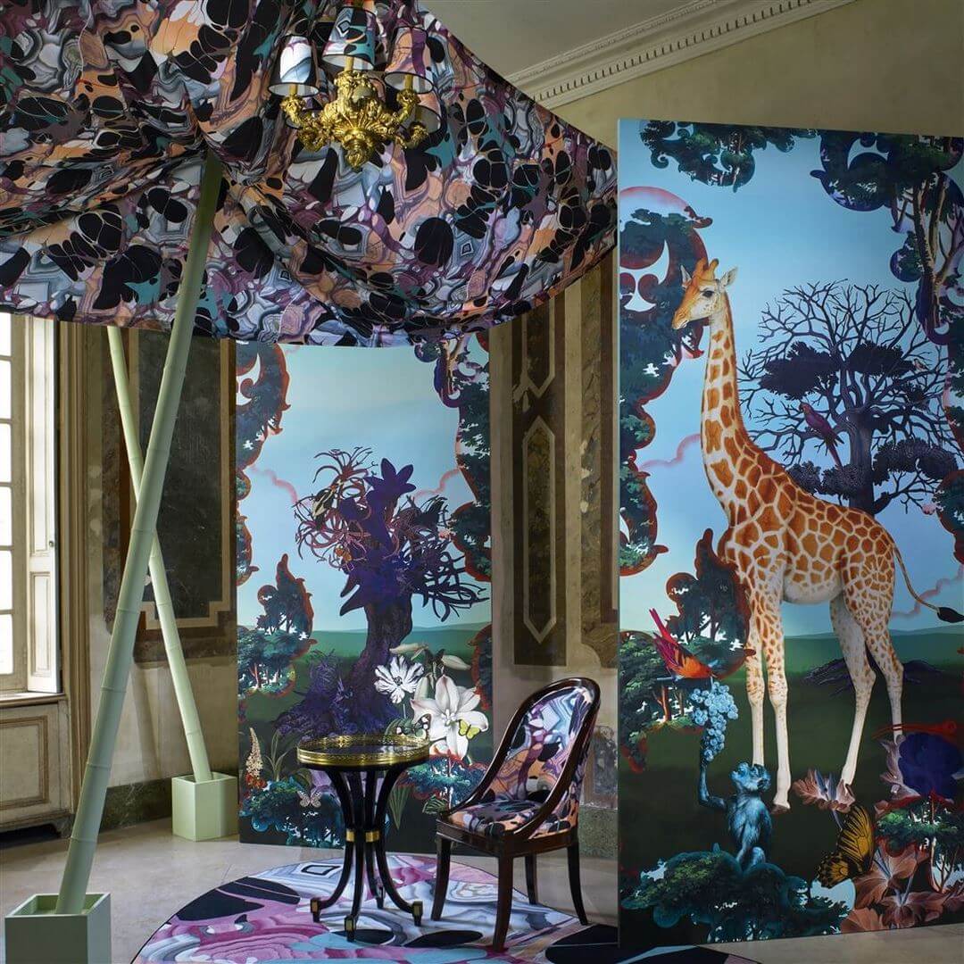 Mural egzotyczny Christian Lacroix PCL7048/01 Novafrica Sunrise Scene 2 Lacroix Stravaganza