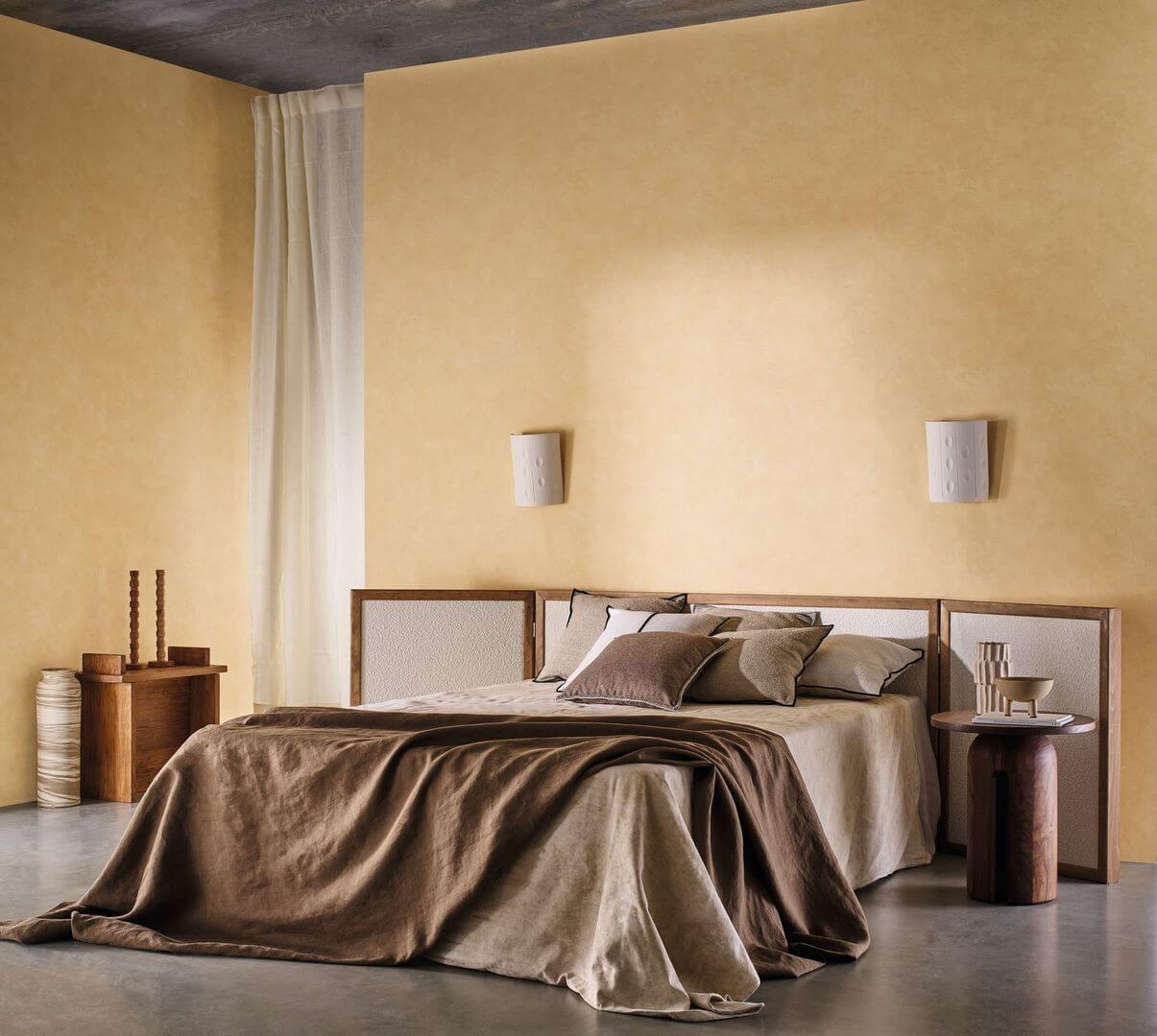 Tapeta płótno Casamance B75495610 Argile La Chaux