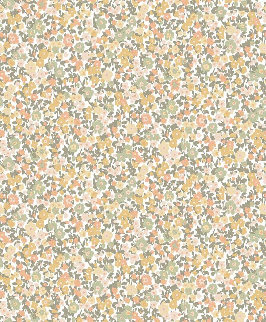 Tapeta kwiatki Casadeco FLOM 89212226 Pansy Flower Market