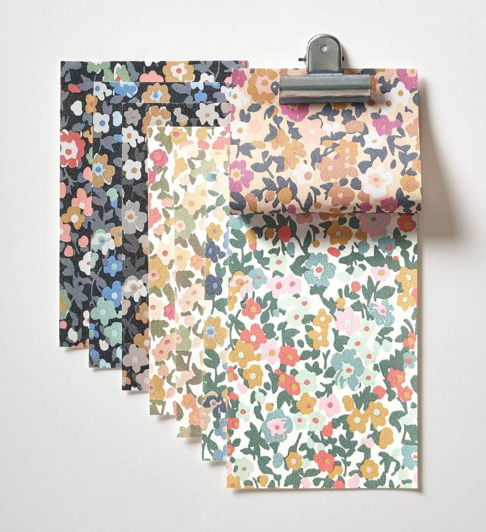 Tapeta kwiatki Casadeco FLOM 89215404 Pansy Flower Market