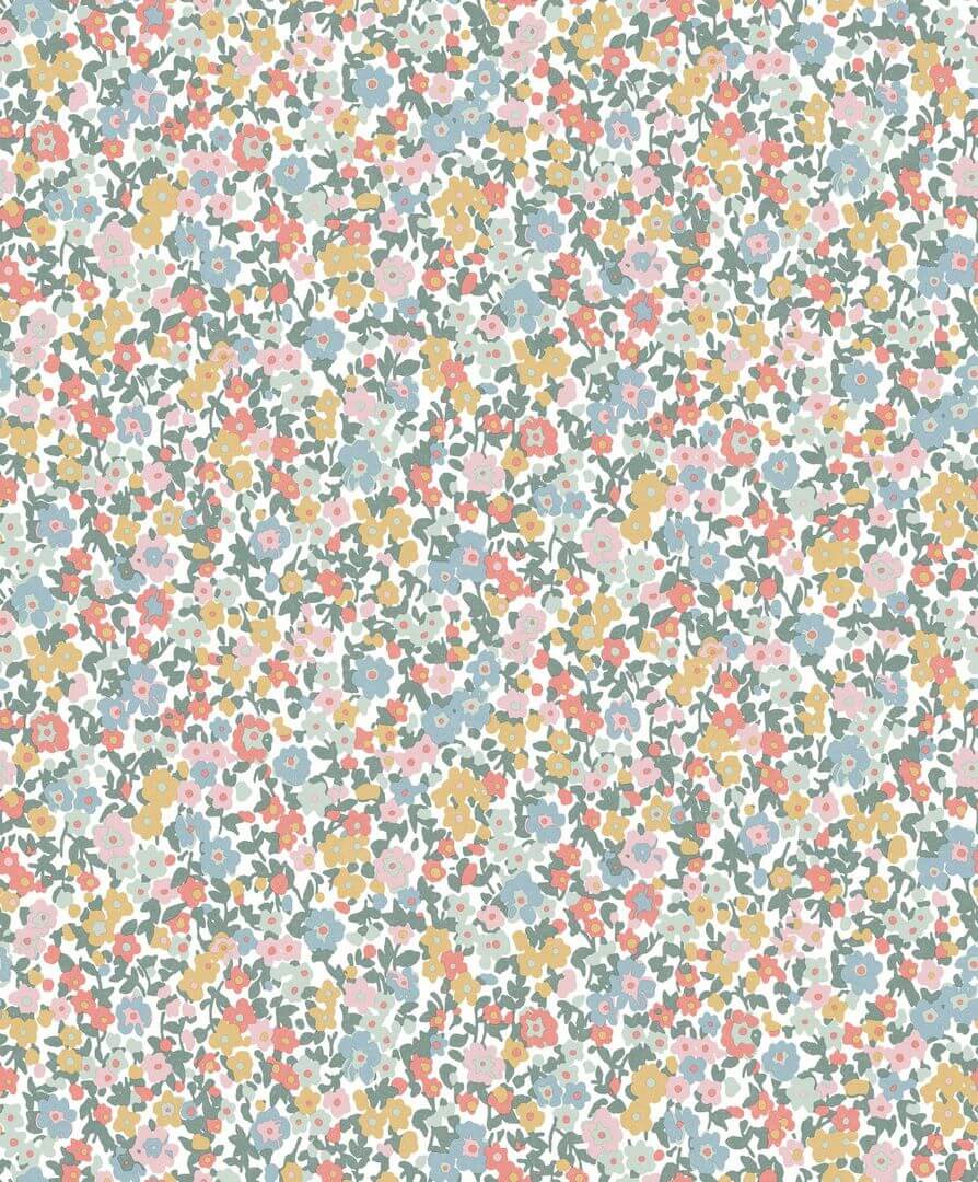 Tapeta kwiatki Casadeco FLOM 89216212 Pansy Flower Market