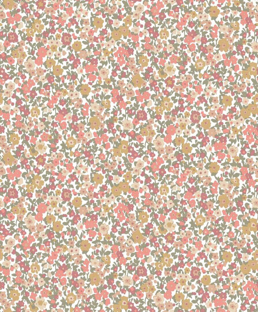 Tapeta kwiatki Casadeco FLOM 89218308 Pansy Flower Market