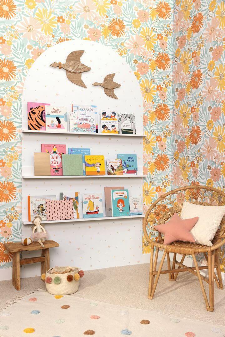 Tapeta stokrotki Caselio LGG 104430221 Marguerite Let's Go Girls!