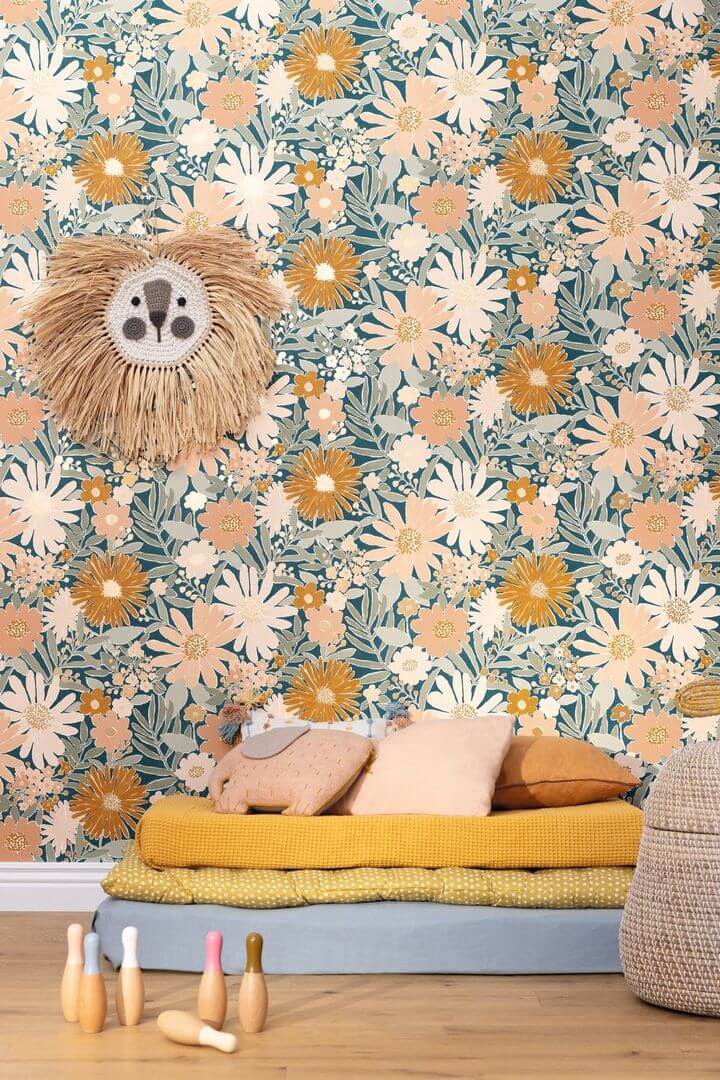 Tapeta stokrotki Caselio LGG 104436498 Marguerite Let's Go Girls!