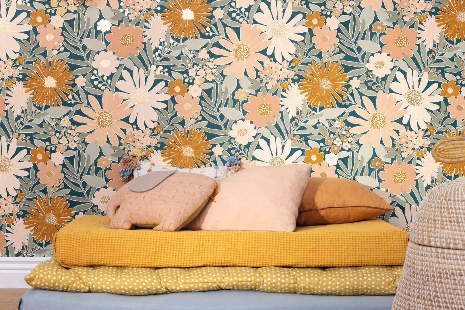 Tapeta stokrotki Caselio LGG 104436498 Marguerite Let's Go Girls!