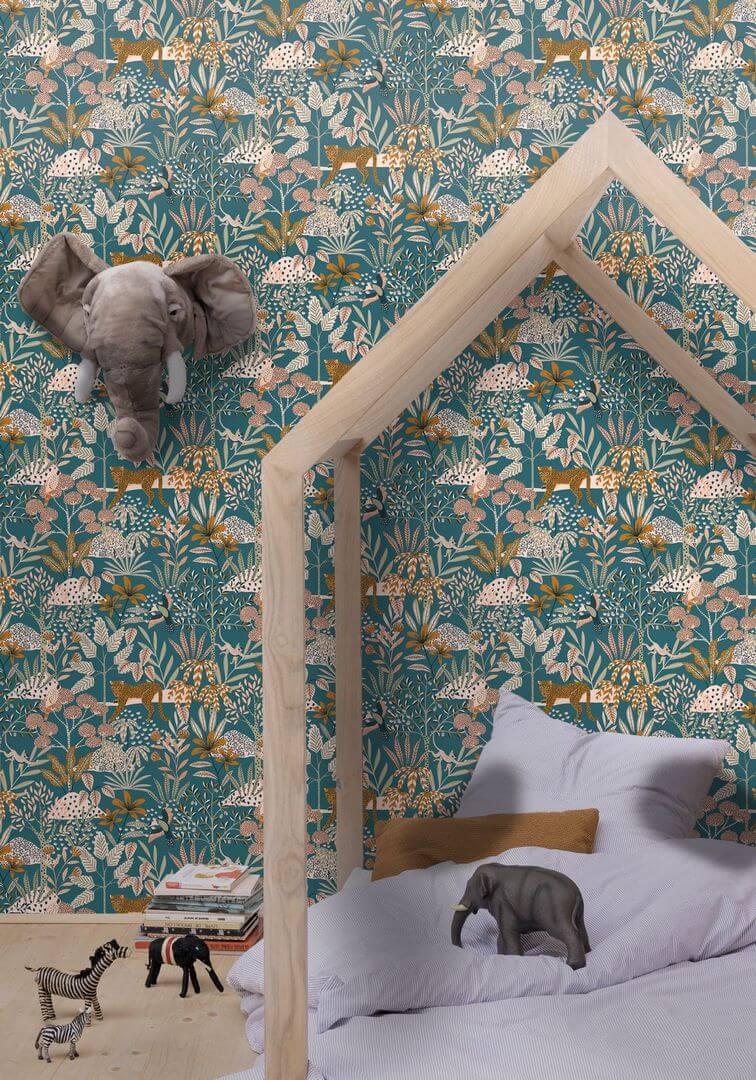 Tapeta dżungla Caselio LGG 104486488 Jane Let's Go Girls!