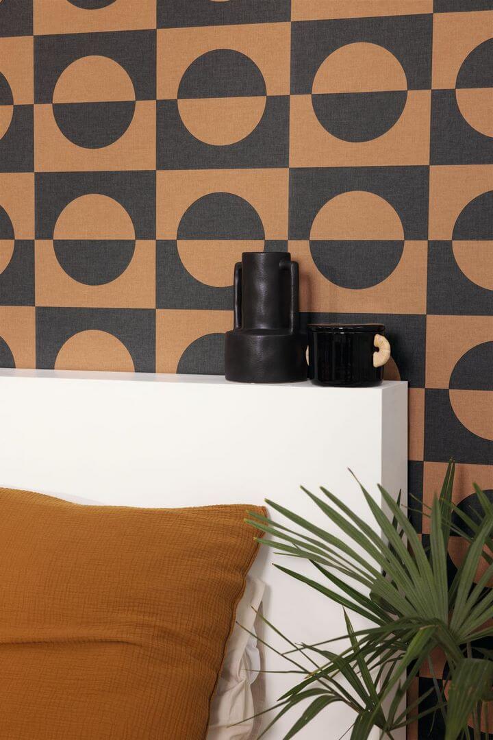 Tapeta geometryczna Caselio 104577007 Etendu XXL