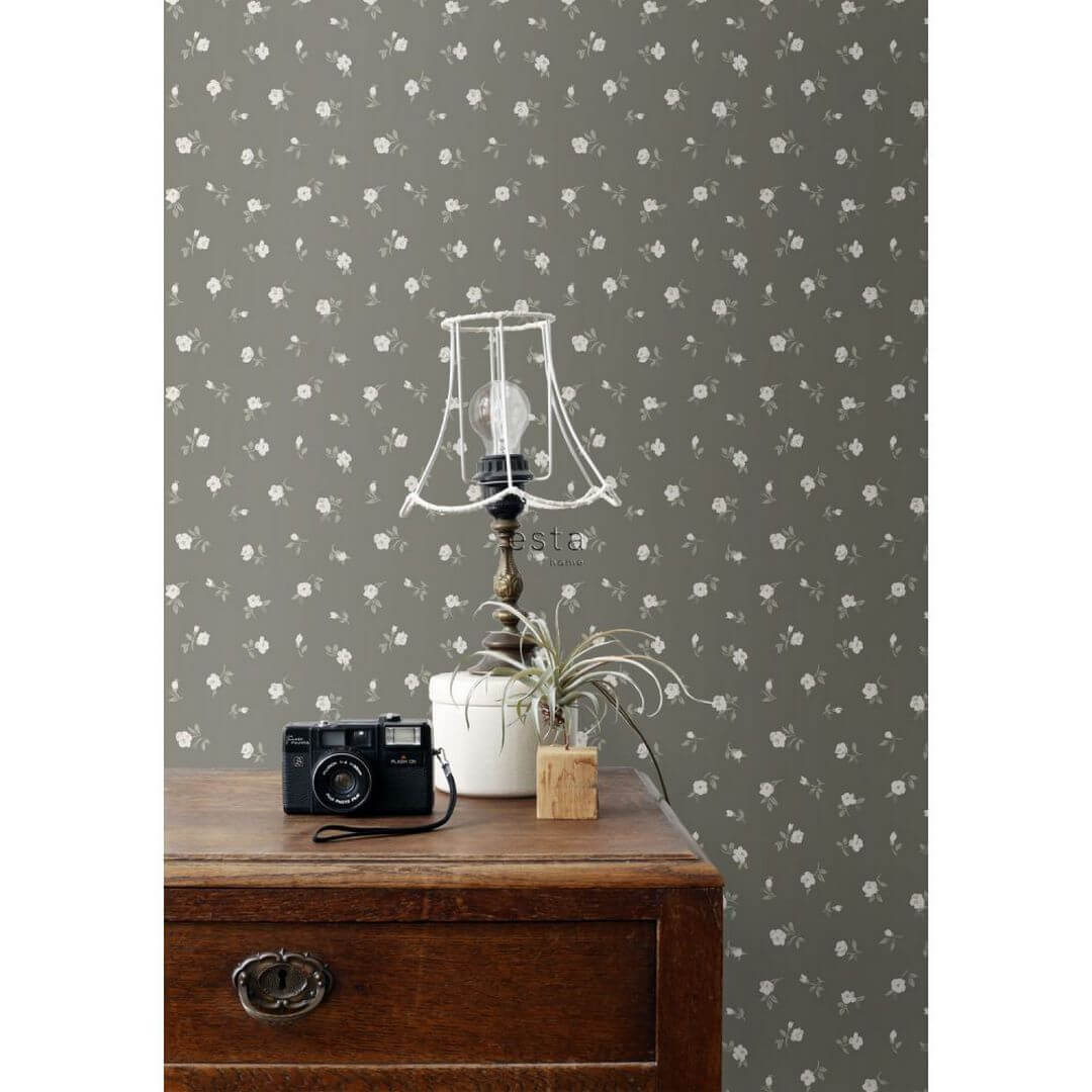 Tapeta różyczki Esta Home 139238 Vintage Flowers