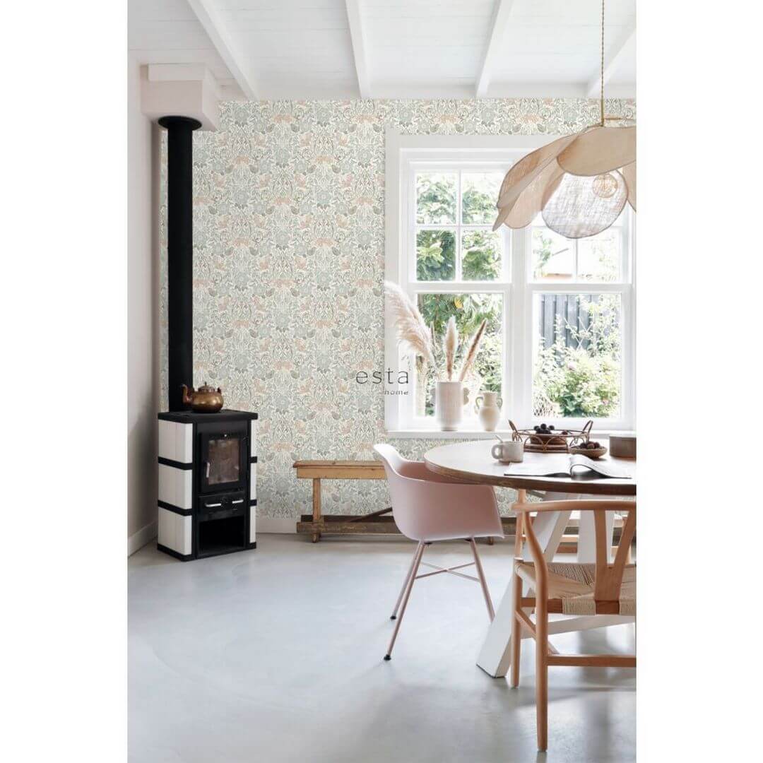 Tapeta botaniczna Esta Home 139294 Vintage Flowers
