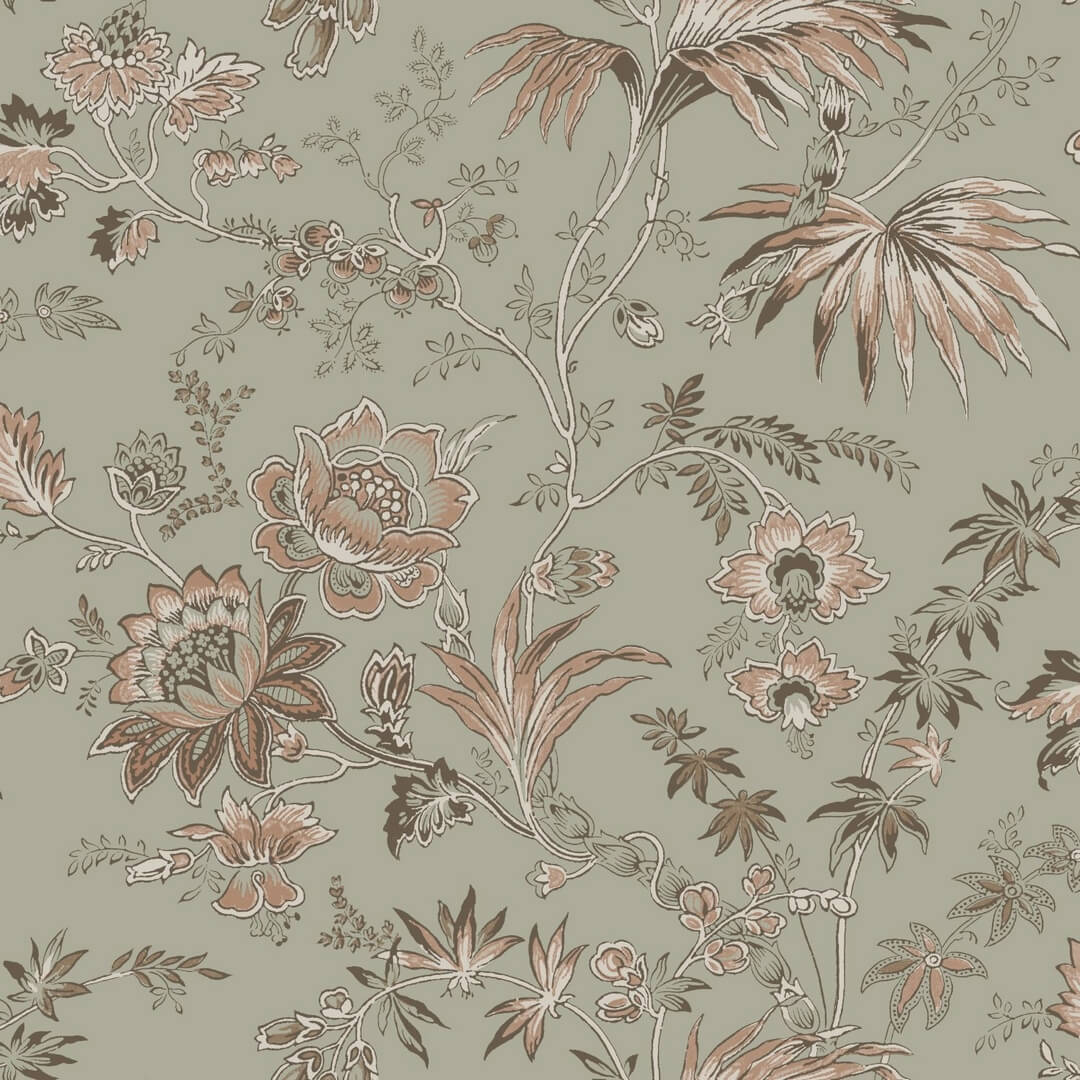 Tapeta roślinne pnącza Esta Home 139297 Vintage Flowers
