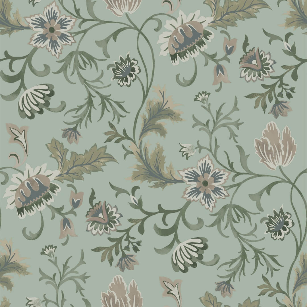 Tapeta roślinne pnącza vintage Esta Home 139413 Vintage Flowers