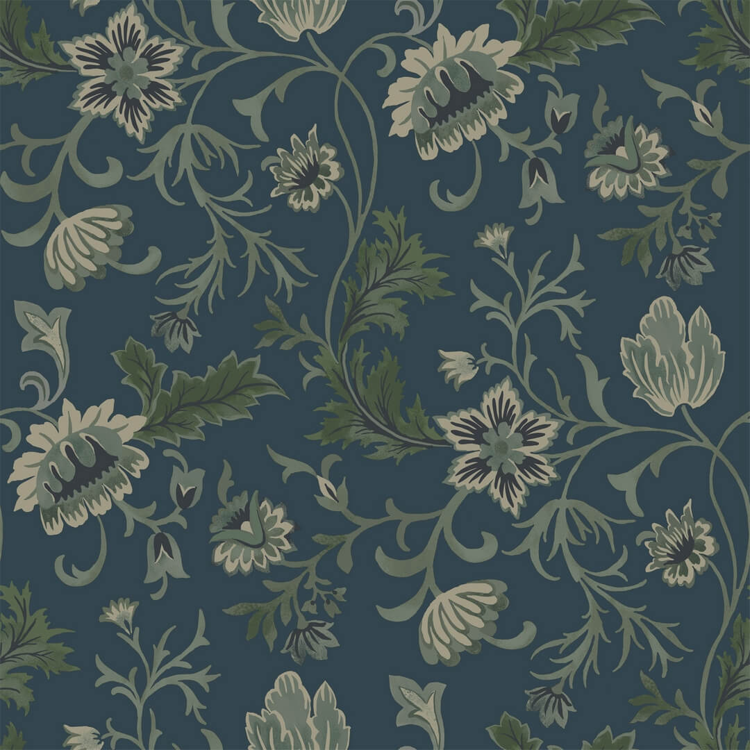 Tapeta roślinne pnącza vintage Esta Home 139416 Vintage Flowers