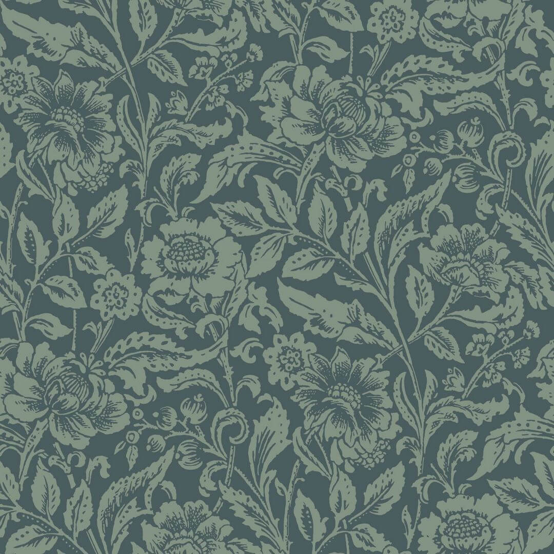 Tapeta roślinna vintage Esta Home 139429 Vintage Flowers