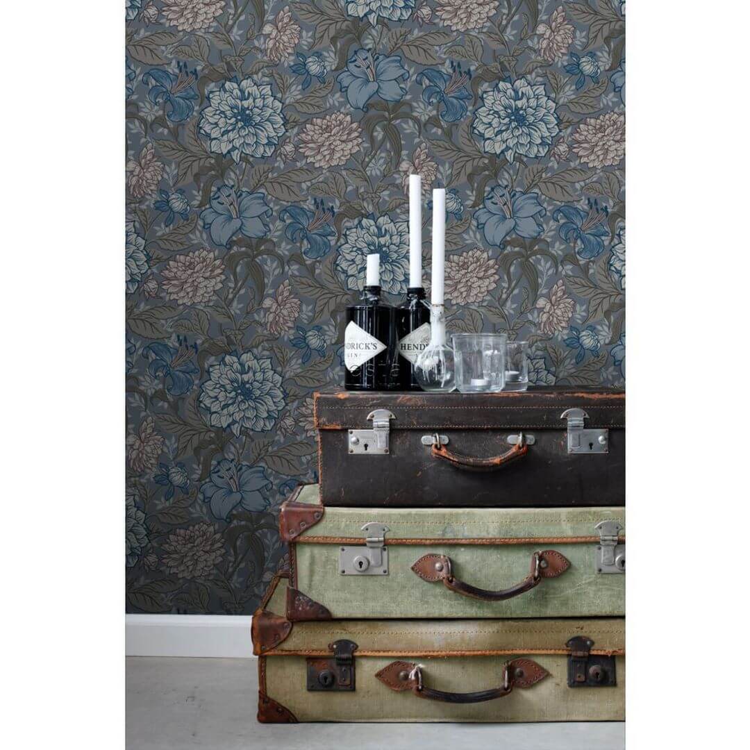 Tapeta florystyczna vintage Esta Home 139480 Vintage Flowers