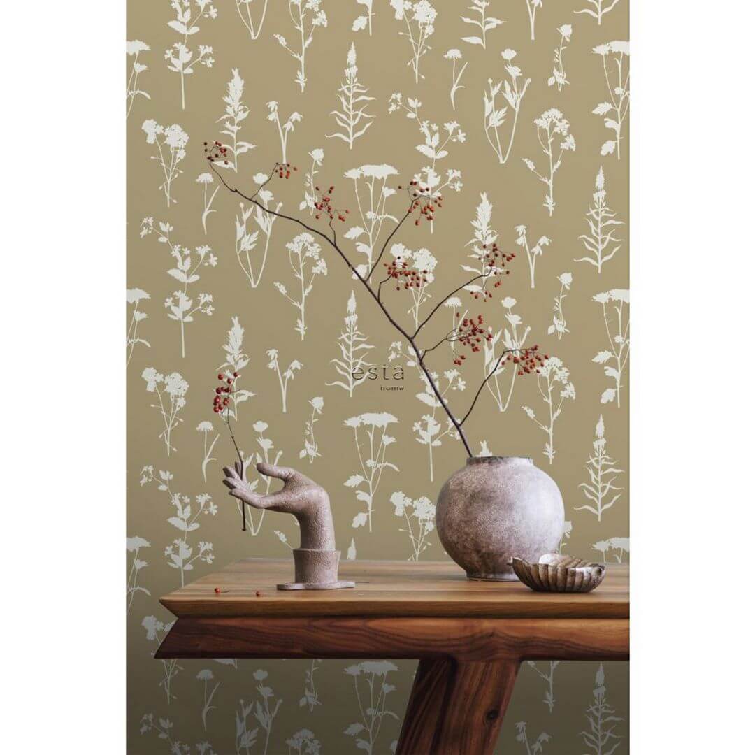 Tapeta polne kwiaty Esta Home 139483 Vintage Flowers