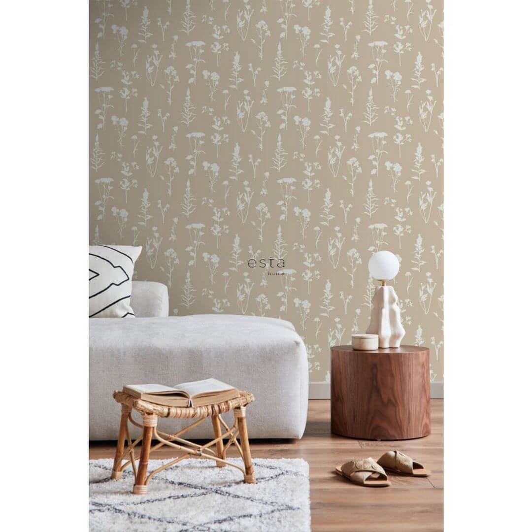 Tapeta polne kwiaty Esta Home 139484 Vintage Flowers