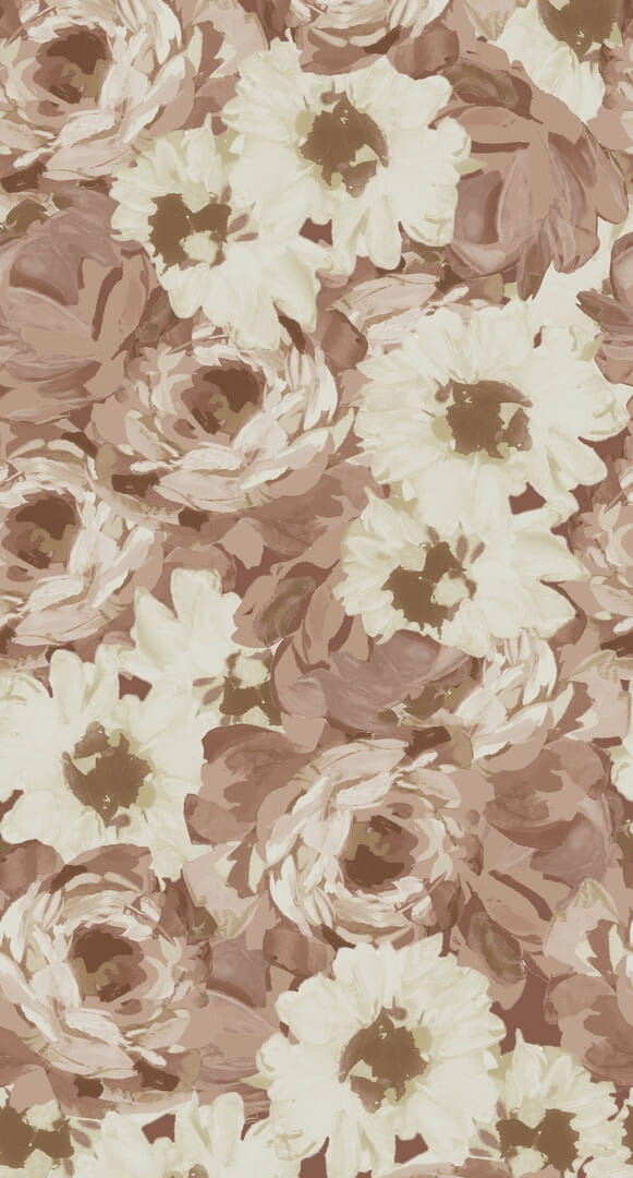 Mural kwiaty Esta Home 159209 Vintage Flowers