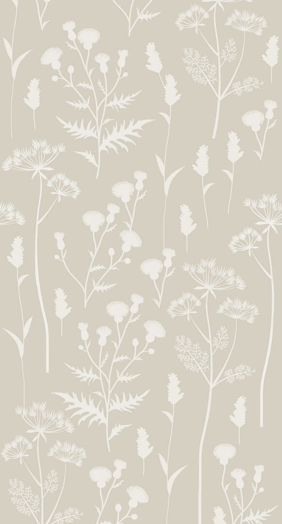 Mural polne kwiaty Esta Home 159217 Vintage Flowers
