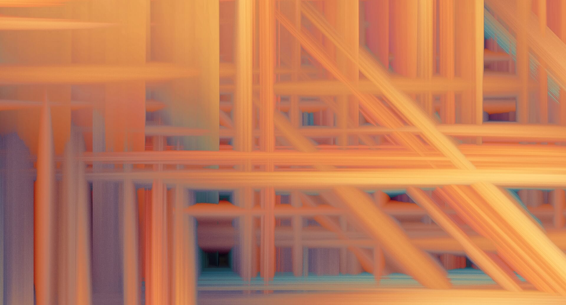 Fototapeta z efektem 3D Muance MU14004 Tesseract Glory Dusk