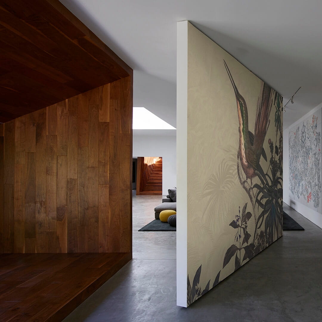 Fototapeta botaniczna koliber Muance MU14047 Rosewood Dusk