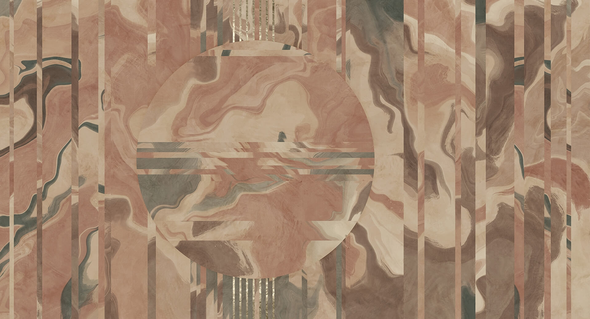 Fototapeta abstrakcyjna pustynia Muance MU14052 Oasic Dune Dusk