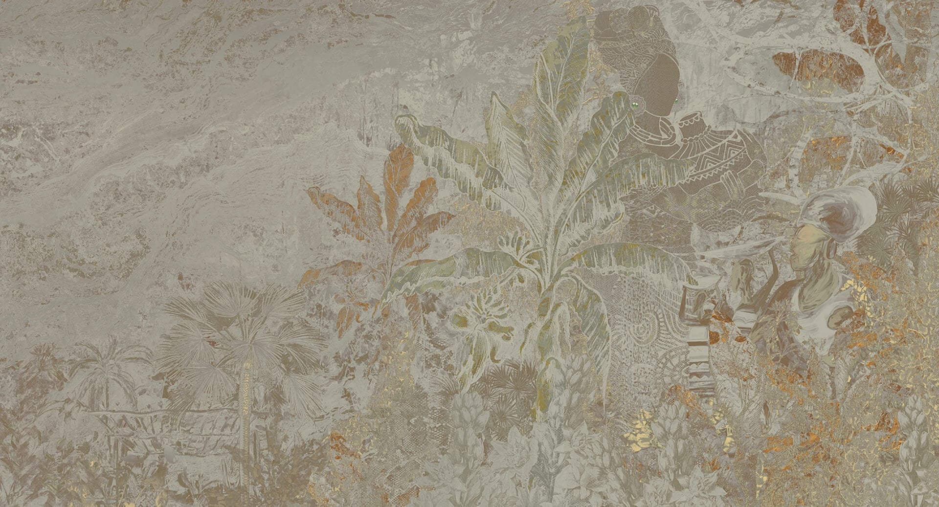 Fototapeta egzotyczna Muance MU14068 Along The Nile Dusk