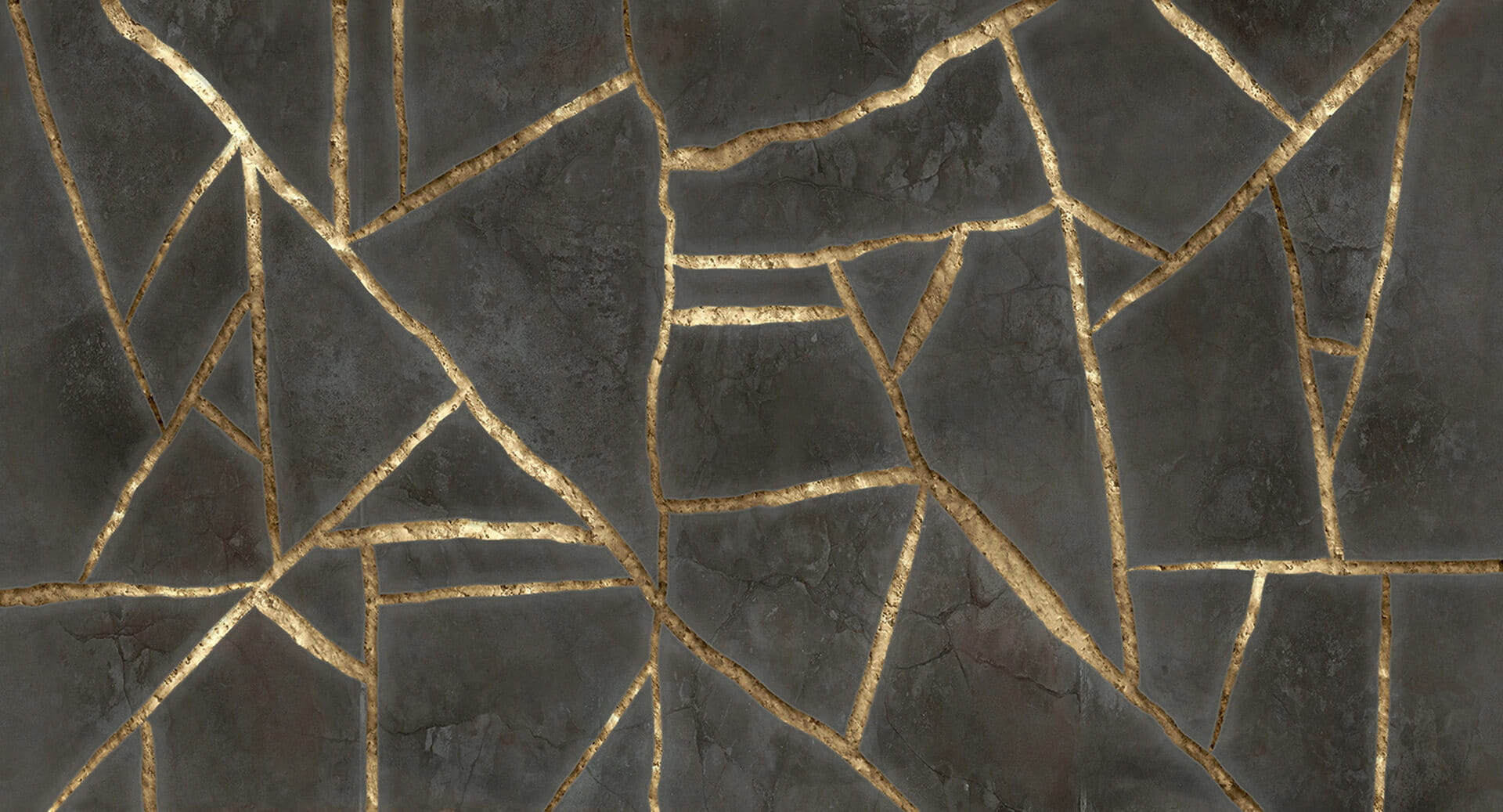 Fototapeta popękana ściana Muance MU14090 Kintsugi Wall Dusk