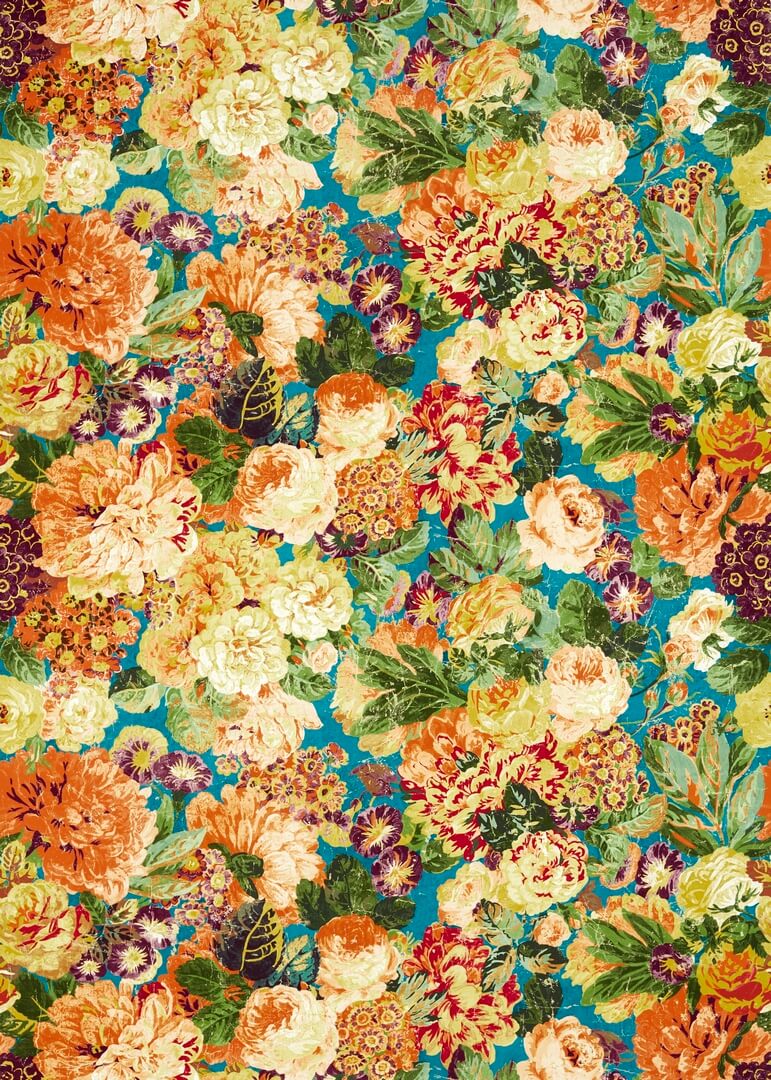 Tapeta florystyczna Sanderson 217027 Very Rose & Peony One Sixty