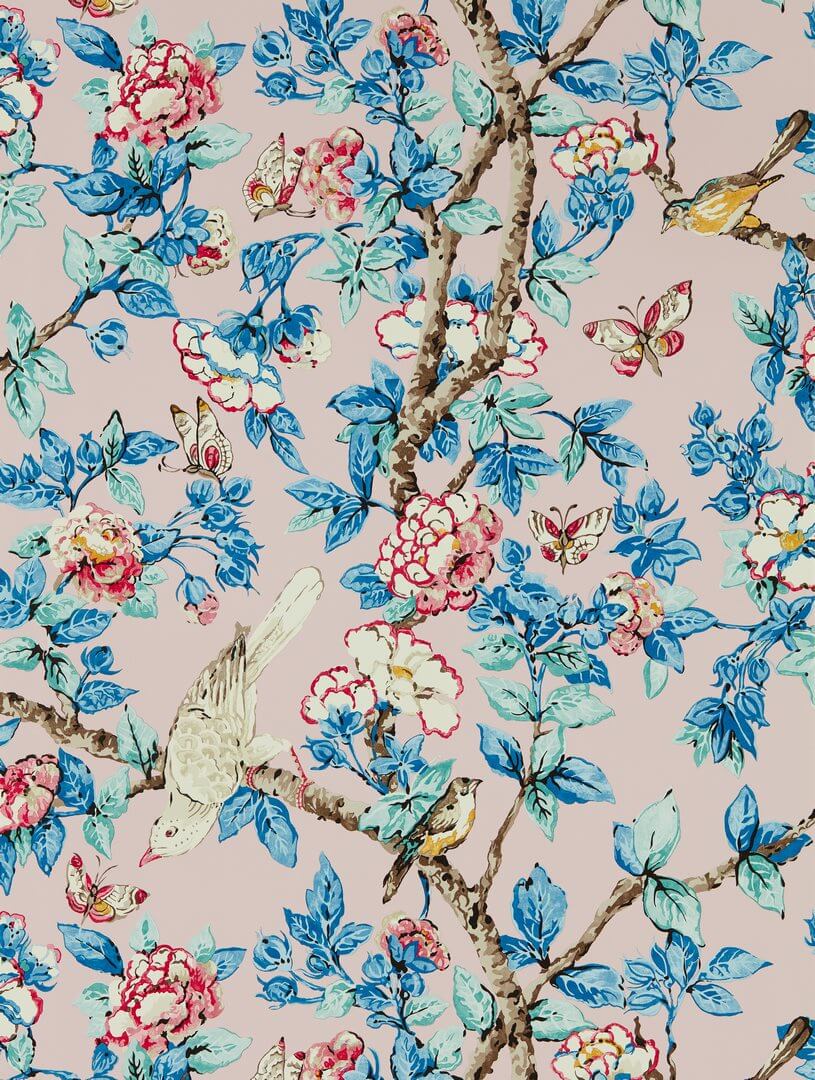 Tapeta botaniczna Sanderson 217035 Caverley One Sixty