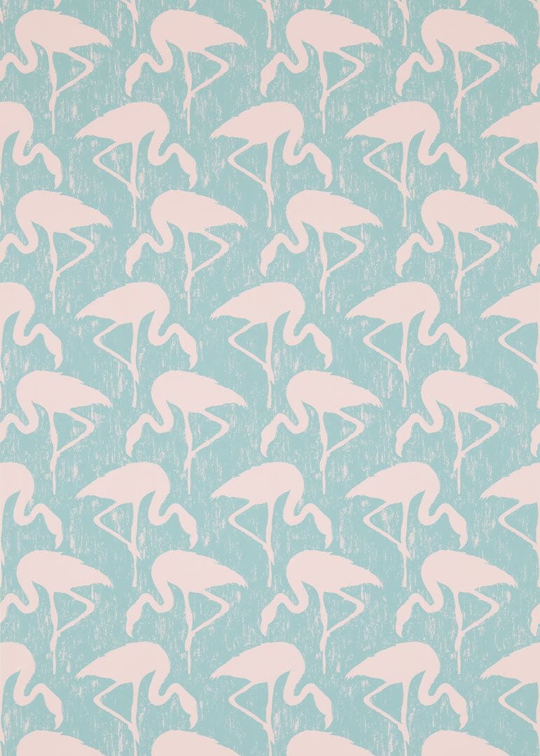Tapeta flamingi Sanderson 214569 Flamingoes One Sixty