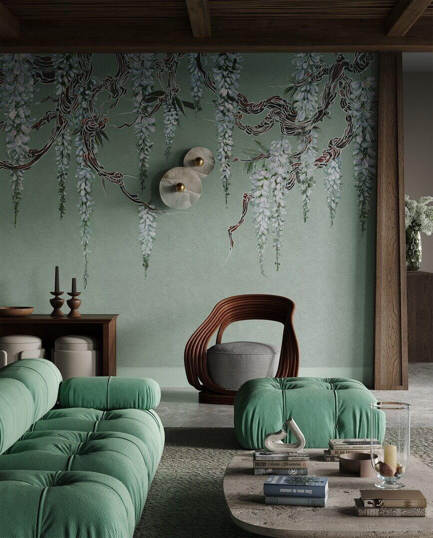 Fototapeta kwiaty Wonderwall Elvie 35073503