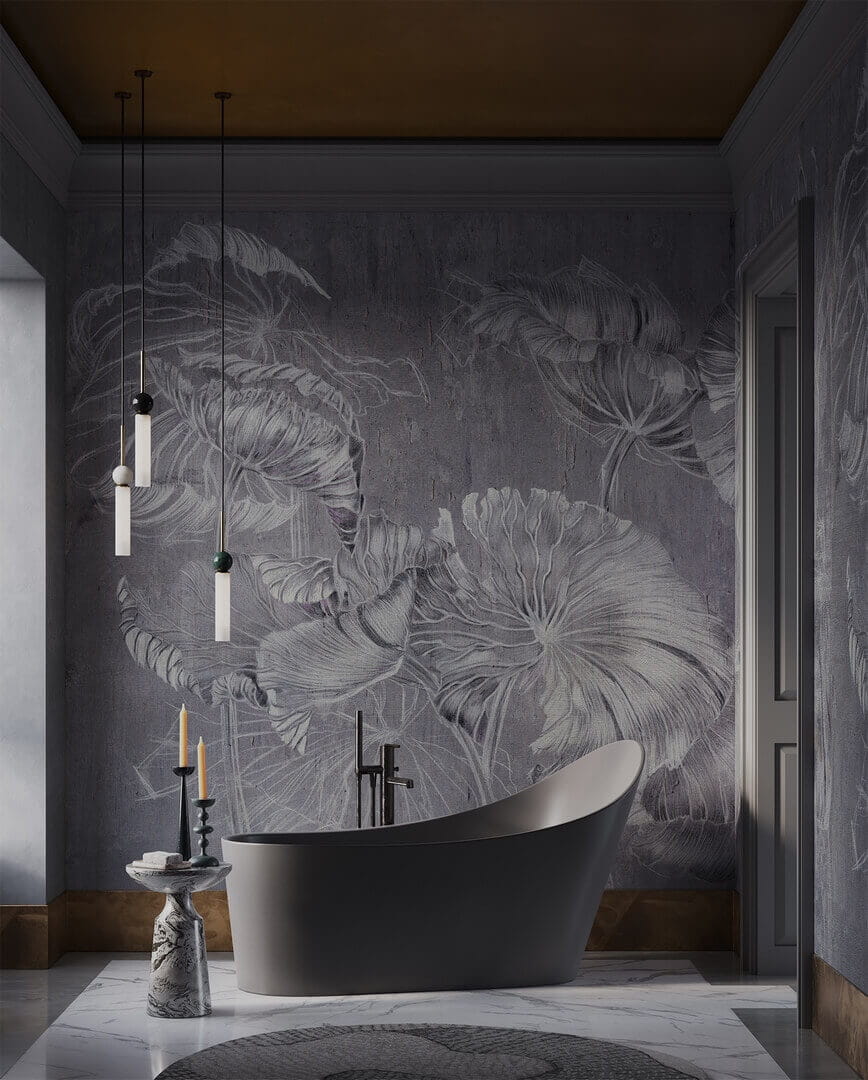 Fototapeta liście lilii wodnej Wonderwall Fera 35055501