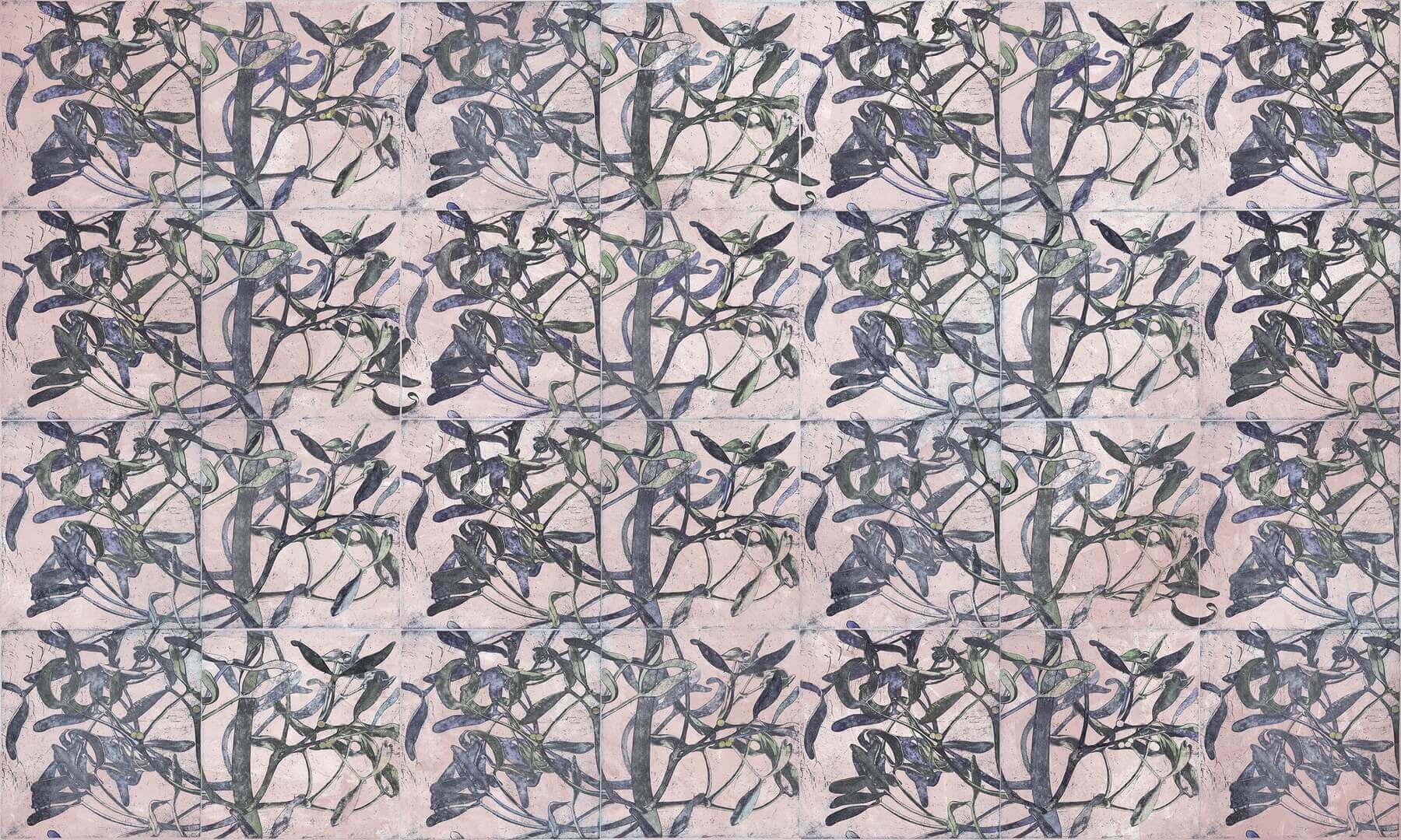 Fototapeta roślinna, płytki Wonderwall Porta 35055405