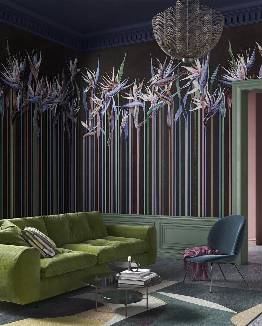 Fototapeta kwiaty strelicji Wonderwall Annabel 35072800