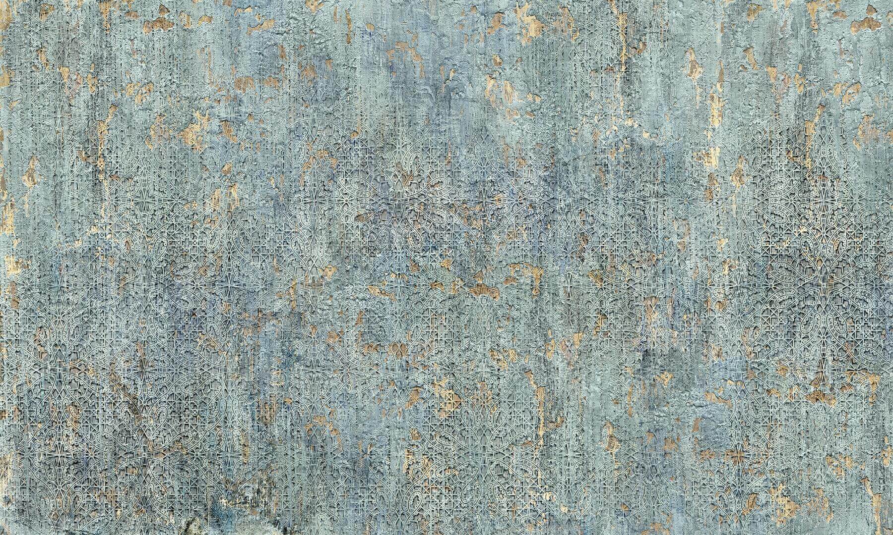 Fototapeta ornament i beton Wonderwall Amber 35047303