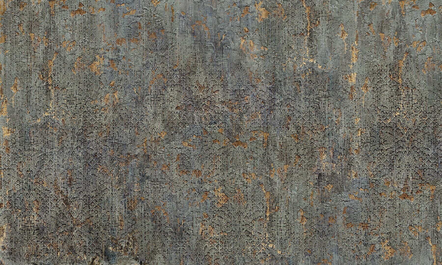 Fototapeta ornament i beton Wonderwall Amber 35047306