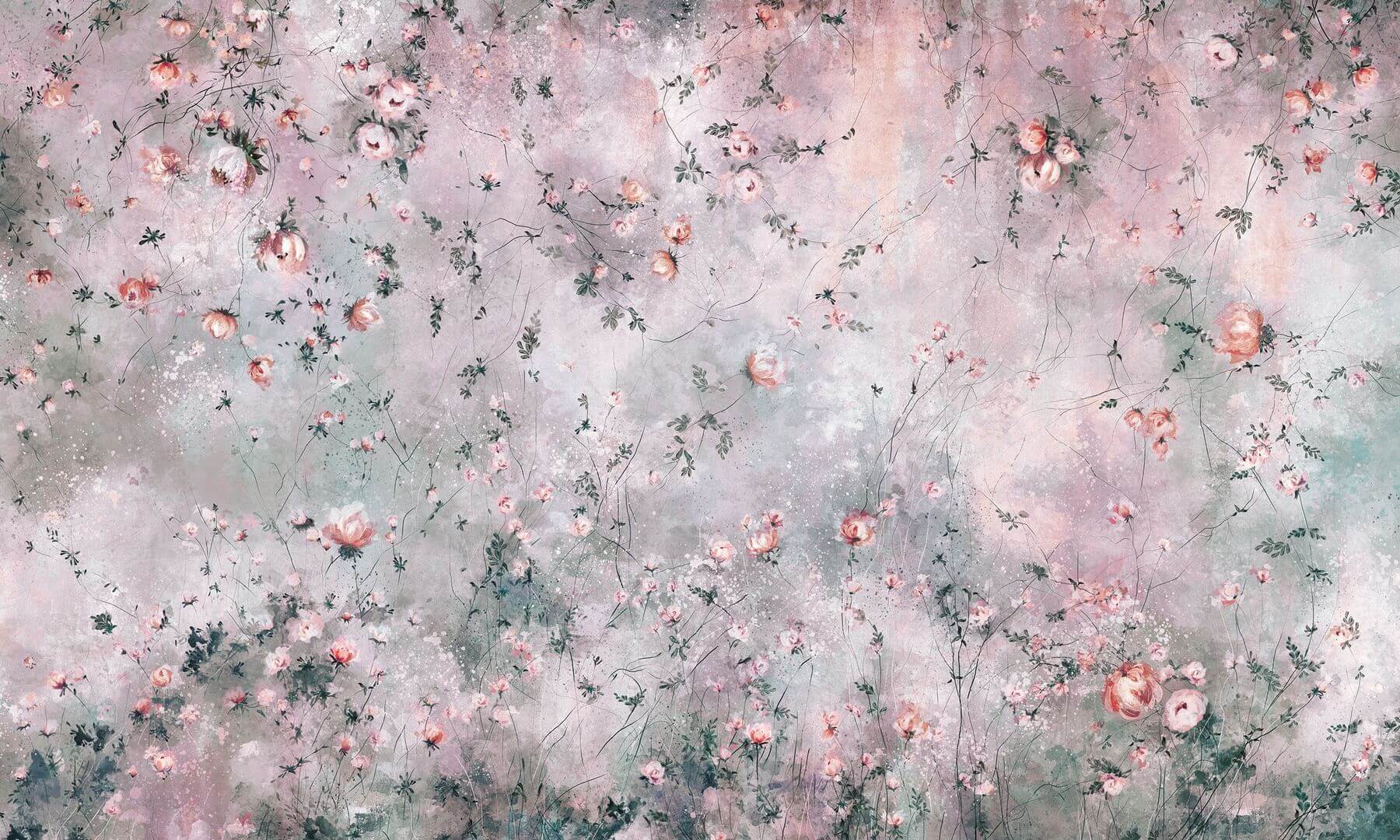 Fototapeta romantyczne kwiatki Wonderwall Ameli 35077005